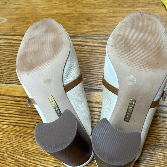 Louise et Cie soft cream color leather mules.  Great condition. Size 5 1/2. - Picture 7 of 12